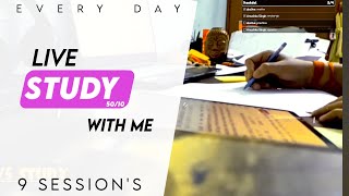 3hr📚 Study With Me Live | | Focus Session // lofi music//#studywithme #lofi