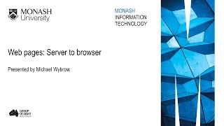 How web apps work