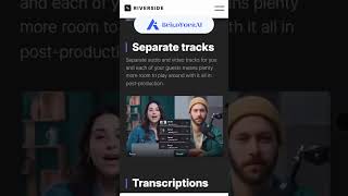 Riverside: Studio-Quality Recordings and Lightning-Fast Editing for Creators.🎙️🎥