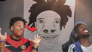 Speed Reacts To Fan Arts & discord clip W/ Paul Pogba * so funny 😂 *