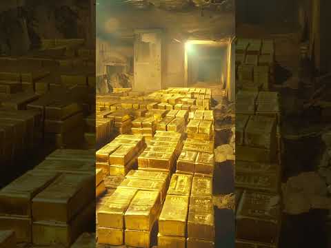 Secret Gold Storage Room Found! Hidden Treasure Revealed 🌞🌞 #GoldStorage #HiddenTreasure #GoldVault