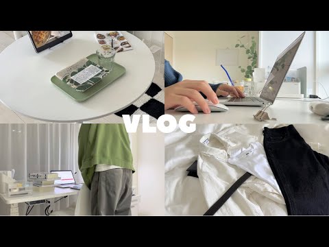 【vlog】一人暮らしの部屋の掃除、家事や勉強で忙しく過ごした1週間