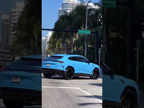 Blu Cepheus Urus #lamborghini#urus#shorts#youtubeshorts#viral#miami #supercar