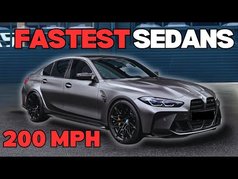 Top 10 FASTEST Sedans 2025!
