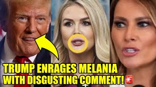🚨Trump Makes GROSS Comment About Karoline Leavitt’s LIPS