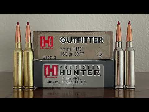 7mm Precision Rifle Cartridge Full Profile | 6.5 PRC vs 7mm PRC vs 300 PRC