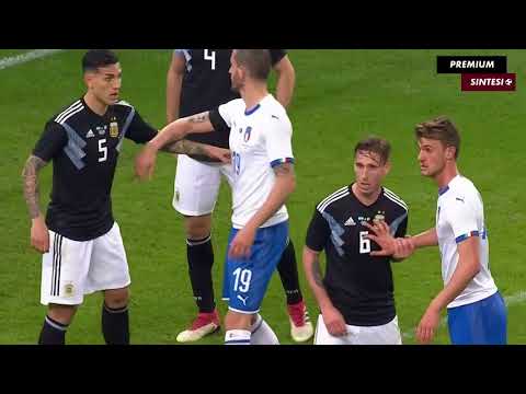 Argentina-Italia 0-2 - All Goals and Highlights HD - 23/03/2018