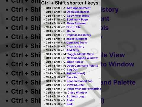 ctrl+shift shortcut keys #shortcutkeys #ctrl  #shorts #computer