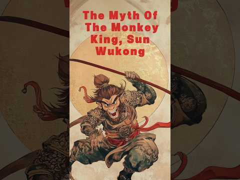 The myth of the monkey king, Sun Wukong #monkeyking #mythology #legemd #shorts #sunwukong