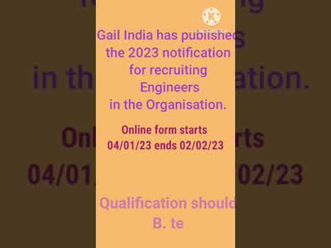 GAIL India Jobs | Junior engineer jobs recruitment 2023 | engineering jobs | CTC : 16 lakh |