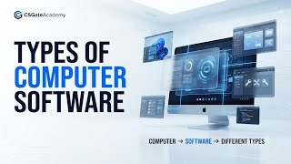 Types of Software(Hindi) | Fundamentals of Computer | CSGateAcademy