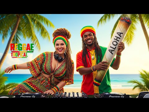 Aloha Reggae Mix 🌴 Tropical Chill Vibes for Working & Good Mood