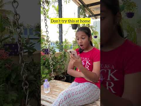 Don’t try this at home 🏠 #shorts #comedy #funny #comedyvideo #kriyastargirl