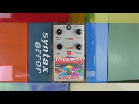 Alexander Pedals - Syntax Error