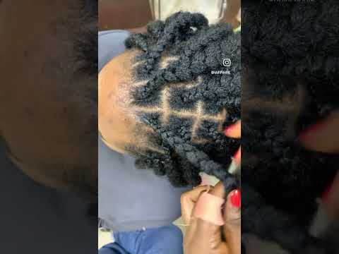 Fluffy braids no extensions!!! #shorts #viral #hairgoals #protectivestyles