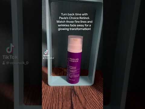 Turn back time with Paula's Choice Retinol! ⏳ Unlock the secret to smoother, radiant skin #skincare