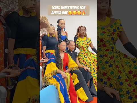 Queens 👑 #hairstyhairs #model #africaday #african #ankara #traditional  #africanculture #model
