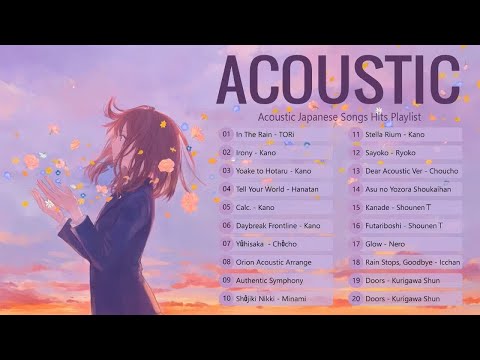 Acoustic Japanese Songs | Acoustic Japanese Best Songs Hits Playlist