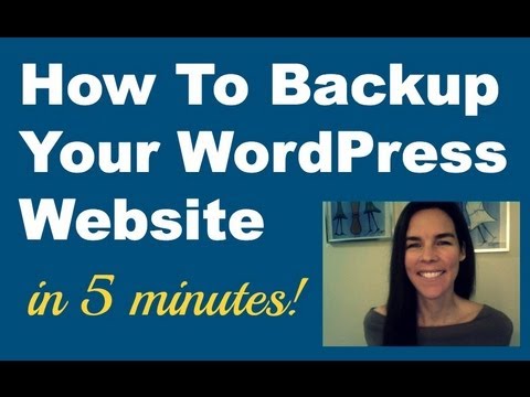 Backup Your WordPress Website To Dropbox in 5 minutes: EASY!