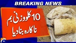 Hangu: 10kg Bomb Planted in Ground Defused Successfully