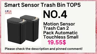⭐Smart Sensor Trash Bin Top 5 You Need! 🛒 Smart Shopping Picks You’ll Regret Missing