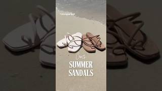*BEST* sandals for the summer! ☀️