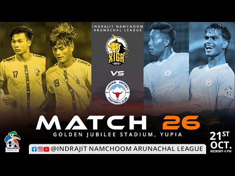 FC XIGA UNITED vs PATKAI UNITED FC - Live  #INAL2025 - Match 26