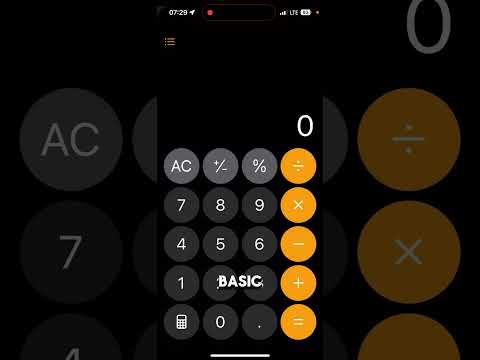 iOS 18 Beta Calculator Features! #apple #ios #ios18 #ios18beta #smartphone #tech #technology