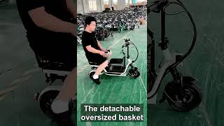 Compact 3-Seat Folding Electric Trike | 40KM Range & 200KG Load #wontool