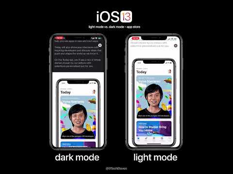 iOS 13: Dark Mode vs Light Mode on iPhone