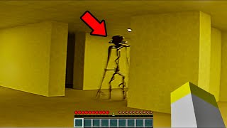 I TRAPPED in the BACKROOMS  of minecraft...