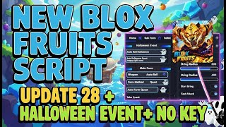 🚀 BLOX FRUITS UPDATE 28 SCRIPT | NO KEY + AUTO FARM + HALLOWEEN EVENT | REDZ HUB OP SCRIPT 2025