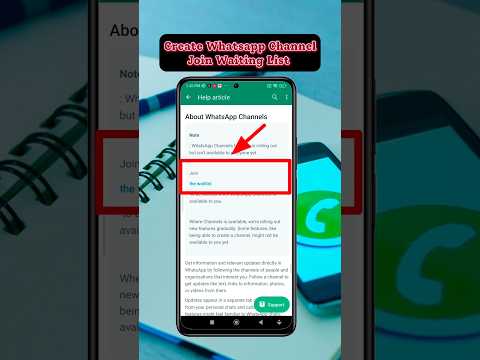 How To Create Whatsapp Channel join Waiting list | WhatsApp channel | Whatsapp update