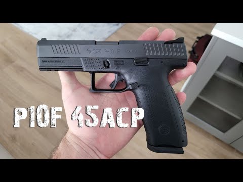 First look review of the CZ P10F 45 ACP