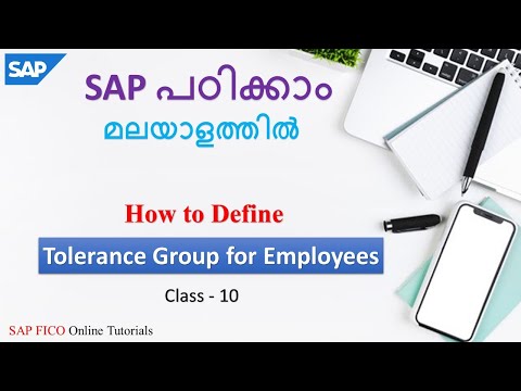 Tolerance Group for Employees and GL Accounts | Financial Accounting Global Settings | Class - 10