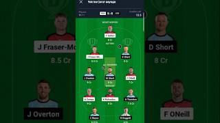 Ren vs str dream11 team Str vs ren dream11 predction Ren vs sre bbl team #dream11 #bbl