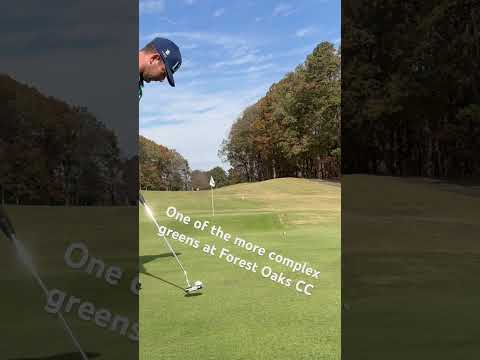 #biarritzgolfgreen #golf at Forest oaks Country Club Hole #11