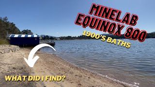 Minelab Equinox 800 - Metal Detecting - 1900s Swimming Baths