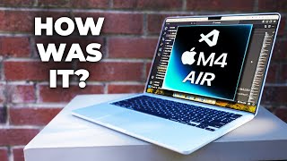 M4 MacBook Air after a month | developer's machine