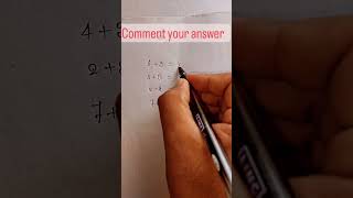 tricky math #mathproblems #mathgames #mathematicschallenge