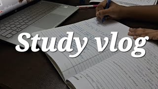 High school study vlog,11th grader,CBSE