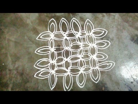 tulsi puja rangoli chauk
