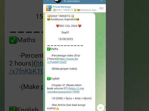 DAY 01🔥|DAILY TARGETS 🚀SSC CGL 2024 🌟🌟🌟|सब कुछ मैं provide करूंगा inspector बनो बस अब 🥺 #ssccgl2023