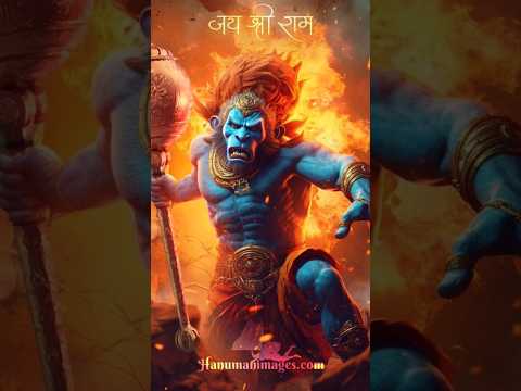 भगवान श्री राम का वैकुंठ गमन और हनुमान का मन भटकना  #hanumanji #viralreels #kahani