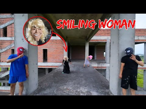 Smiling Woman Chases Team Spider Man Part 6 | Horror Parkour POV