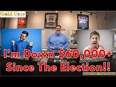 I'm down $60,000 since Trump won the election!!