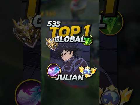 85% Winrate Julian S35 Build! Mobile Legends #mobilelegends #mlbb #gaming