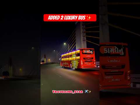 Congratulation Kamdhenu Travels ✨♥️ ll Added 2 BS6 Sleeper Luxurious Bus ♥️#shorts #viral #travels