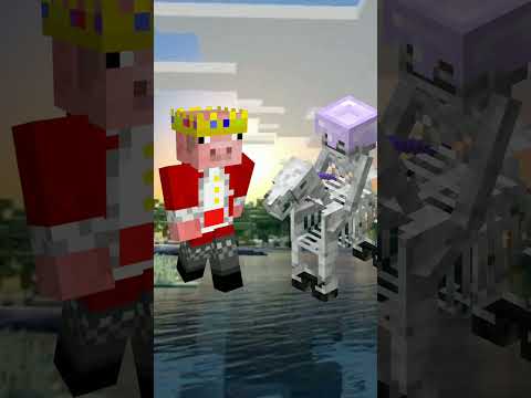 Technoblade vs mobs #minecraft #technoblade