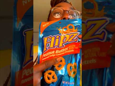 Flipz Peanut Butter Fudge Covered Pretzels‼️ let’s try these #shorts #new #peanutbutter #pretzels